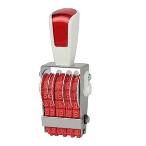 リピスター回転印 欧文日付(ゴシック体) 3号 ストッパー付 RS-DG3
