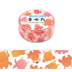 WORLD CRAFT Washi Tape Animals Flapjack octopus