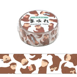 WORLD CRAFT Washi Tape Otter Animals