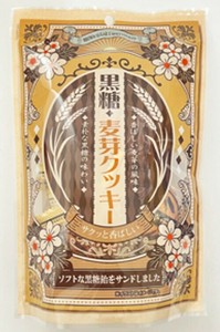 処分特価：2025.09.12【タクマ食品】黒糖麦芽クッキー　70g（個包装込み）