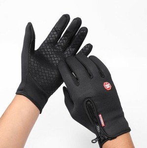 手袋 タッチパッド 滑り止め 防水  保温   登山用 秋冬 BQ4592