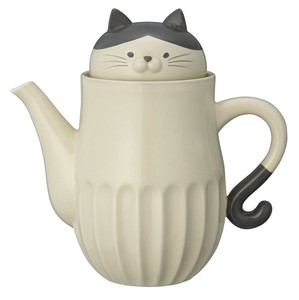 ■2024AW　新作■　しのぎのねこティーポット　はち