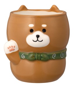 ■2024AW　新作■　招き湯呑み　柴犬