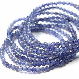 Gemstone Bracelet Amethyst 4mm