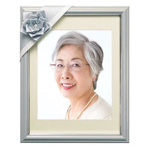 【全5色】葬儀額用リボン4段 1個から販売 人気の花タイプ メモリアル