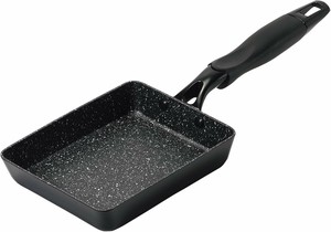Frying Pan Lightweight IH Compatible PEARL METAL Marble 13 x 18cm