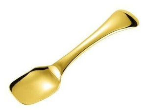 食楽工房　純銅製　アイスクリームスプーン(スクエア)　ゴールド・CIS-1G