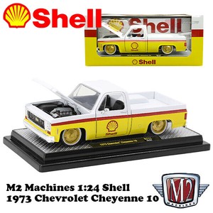 M2 MACHINES 1:24 SHELL 1973 Chevrolet Cheyenne 10 【シェル】ミニカー