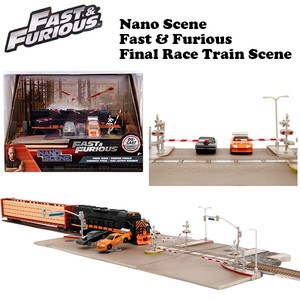 NANO SCENE FAST & FURIOUS FINAL RACE  w/2 VEHICLES 【ワイルドスピード ミニカー】