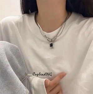 【定番商品】激安セール 二重 衛衣ネックレス セーターチェーン トレンド 2024年新品 ネックレス