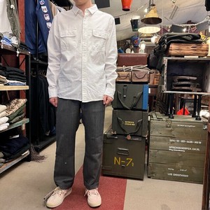 衬衫 口袋 棉 男士 S尺寸
