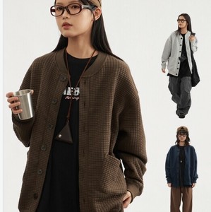 P18483 ペアルック 男女通用 2024新作 メンズ トップス 韓国風  カーディガン ニット セーター