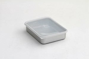 谷口金属工業 蓋付アルミ保存容器 浅型 大