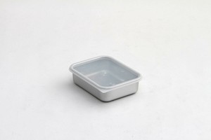 谷口金属工業 蓋付アルミ保存容器 浅型 小