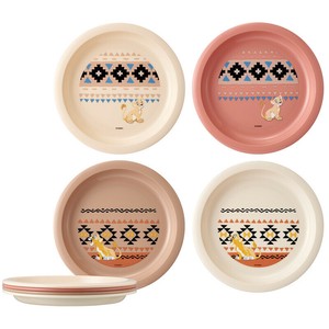 Divided Plate Skater 4-pcs set