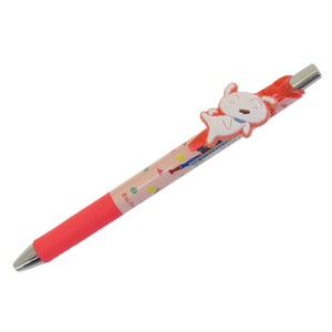 【ペン】クレヨンしんちゃん マスコット付きゲルペン レッド