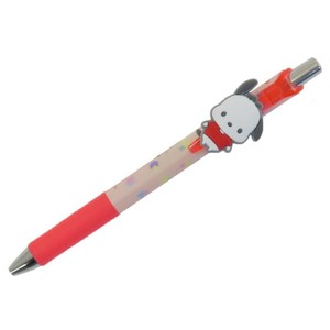 【ペン】ポチャッコ マスコット付きゲルペン レッド
