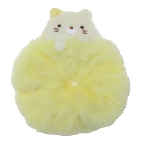 【ヘアアクセサリー】すみっコぐらし ひょっこりシュシュ ねこ