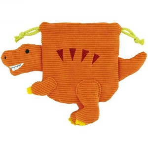 Lunch Bag Dinosaur book Drawstring Bag Skater Die-cut