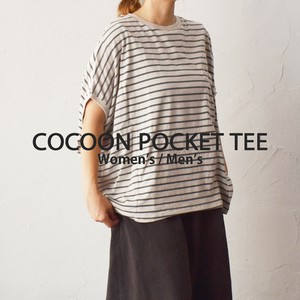 T-shirt Ladies fashion Pocket Men's