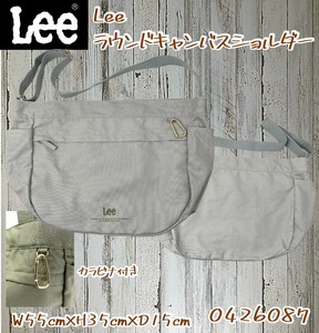 <2024年新作>【Lee/リー】 ラウンド　キャンバス　ショルダー