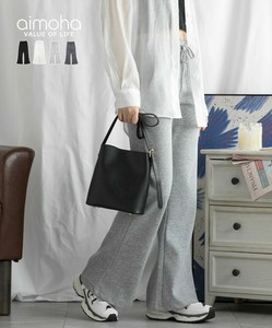 《 aimoha 》スウェットパンツ レディース セミフレア カジュアル おしゃれ