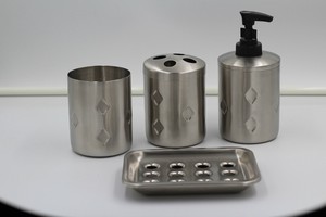 ステンレス 製 液体 ボトル PP ノズル 口 カップ 石鹸 箱歯ブラシ カップ YEA943
