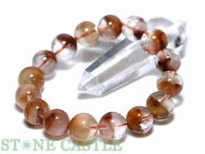 ☆一点物☆【ブレスレット】ラビットヘアルチル聚宝盆 (5A) No.01 (約13〜13.5mm) 【パワーストーン】