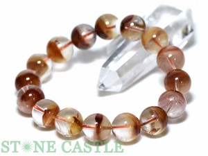 ☆一点物☆【ブレスレット】ラビットヘアルチル聚宝盆 (5A) No.02 (約13〜13.5mm) 【パワーストーン】