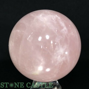 ☆一点物☆【置き石】丸玉 マダガスカルローズ 約73mm No.09 【天然石 パワーストーン】