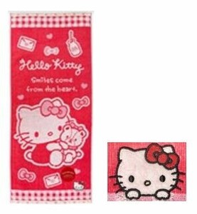 洗脸毛巾 Hello Kitty凯蒂猫 Sanrio三丽鸥 Kitty 34 x 80cm