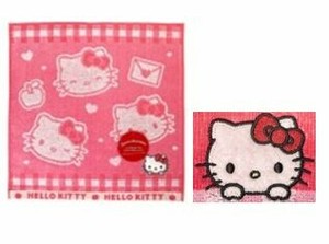 サンリオ　ハローキティ　スイートキティ　ウォッシュタオル　34×35cm　WO203000