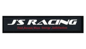 東洋マーク製作所　バイク・カーステッカー　J'S RACING　R-897