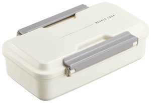 オーエスケー BUL BUCKLE LOCK ランチボックス(仕切付) BL-39D アイボリー 850ml