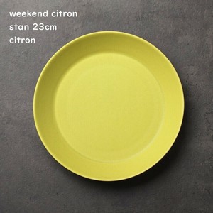 【weekend Citron ウィークエンドシトロン】 スタン 切立プレート 23cm シトロン 日本製 Felice