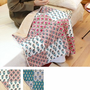 Knee Blanket Blanket Block Print