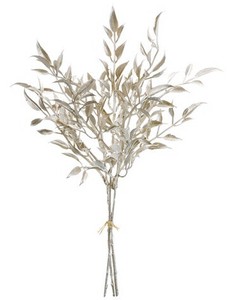 【造花】【アーティフィシャルフラワー】A−74662　バンブーリーフバンチ