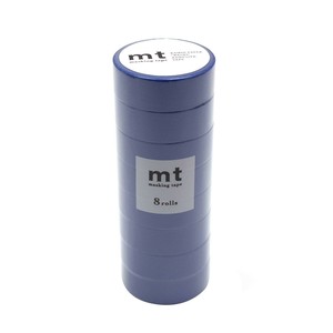 mt マスキングテープ 8P 瑠璃 幅15mm×7m 同色8巻パック MT08P197R