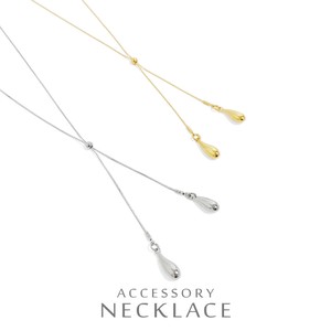 Gold Chain Necklace Drop