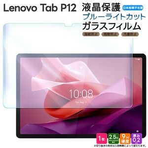 Lenovo Tab P12 12.7インチ ブルーライトカット ガラスフィルム ガラス フィルム  保護フィルム  フィルム