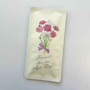 お茶メール（敬老の日・コスモス・ティーバッグ）【深蒸し掛川茶/産地直送/煎茶/ほうじ茶】