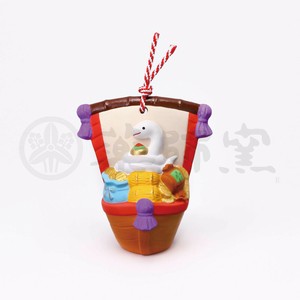 Animal Ornament Chinese Zodiac Clay Bell Snake