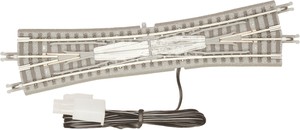 R034 ダブルスリップポイントレール (左分岐)＋カットレール