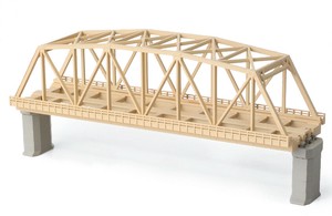 R044 複線トラス鉄橋(ベージュ) 220mm x 1pc