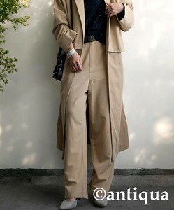 [antiqua] Full-Length Pant Ladies fashion Straight Pants
