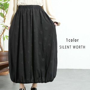 Skirt Jacquard Balloon Skirt