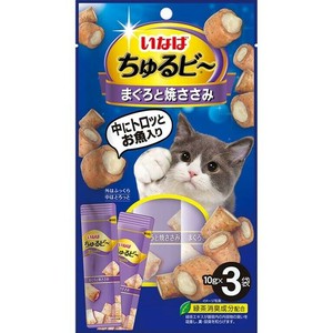 ちゅるビ〜 まぐろと焼ささみ 10g×3袋