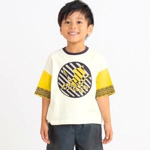 【新作】【2025年2月納品予定】春夏 海 イカ イカボーダー袖ニットワイドTシャツ