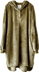 WARMY　ロングフーディー　OLIVE