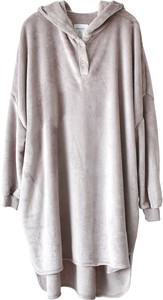 WARMY　ロングフーディー　SMOKY　PINK